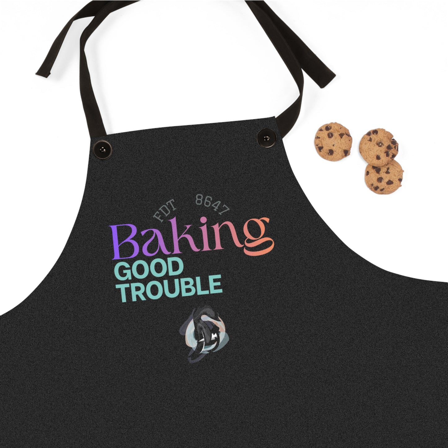 Baking Good Trouble Political Protest Kitchen Apron