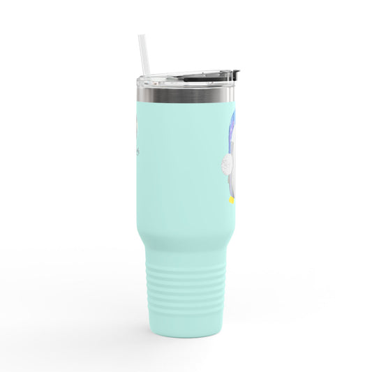 Insulated Travel Mug — FDT Illustrated Penguin (40oz)