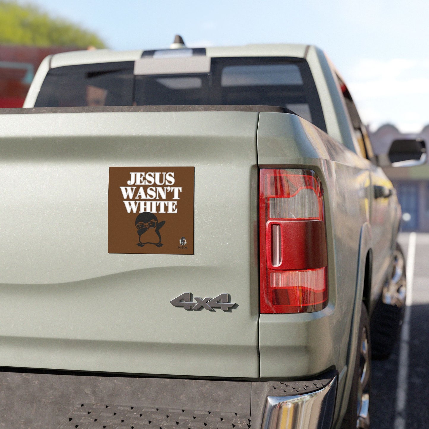 Car Magnet - "Jesus Wasn't White"
