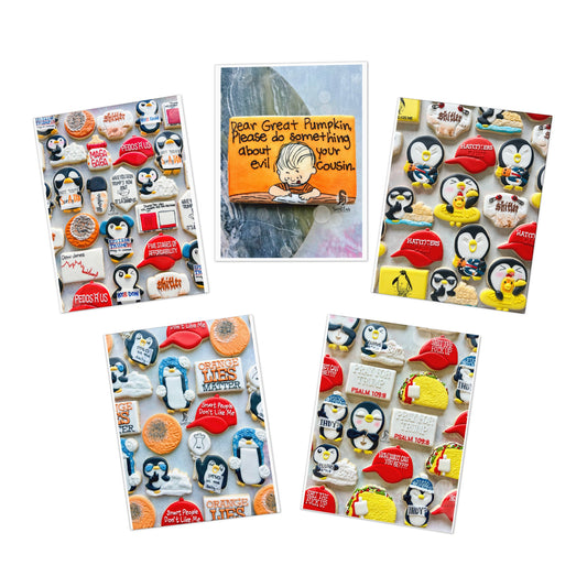 Funny Assorted Greeting Card Set — 5-Pack Holiday & Occasion Cards (Includes "Dear Great Pumpkin, Please do something about your [...]